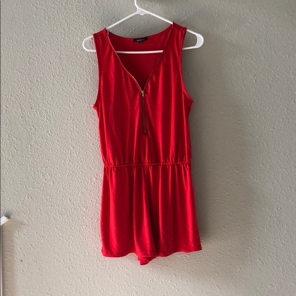 Ambience Other - 2/$10 Ambience Red Romper Size Medium Ambience Other - 2/$10 Ambience Red Romper Size Medium